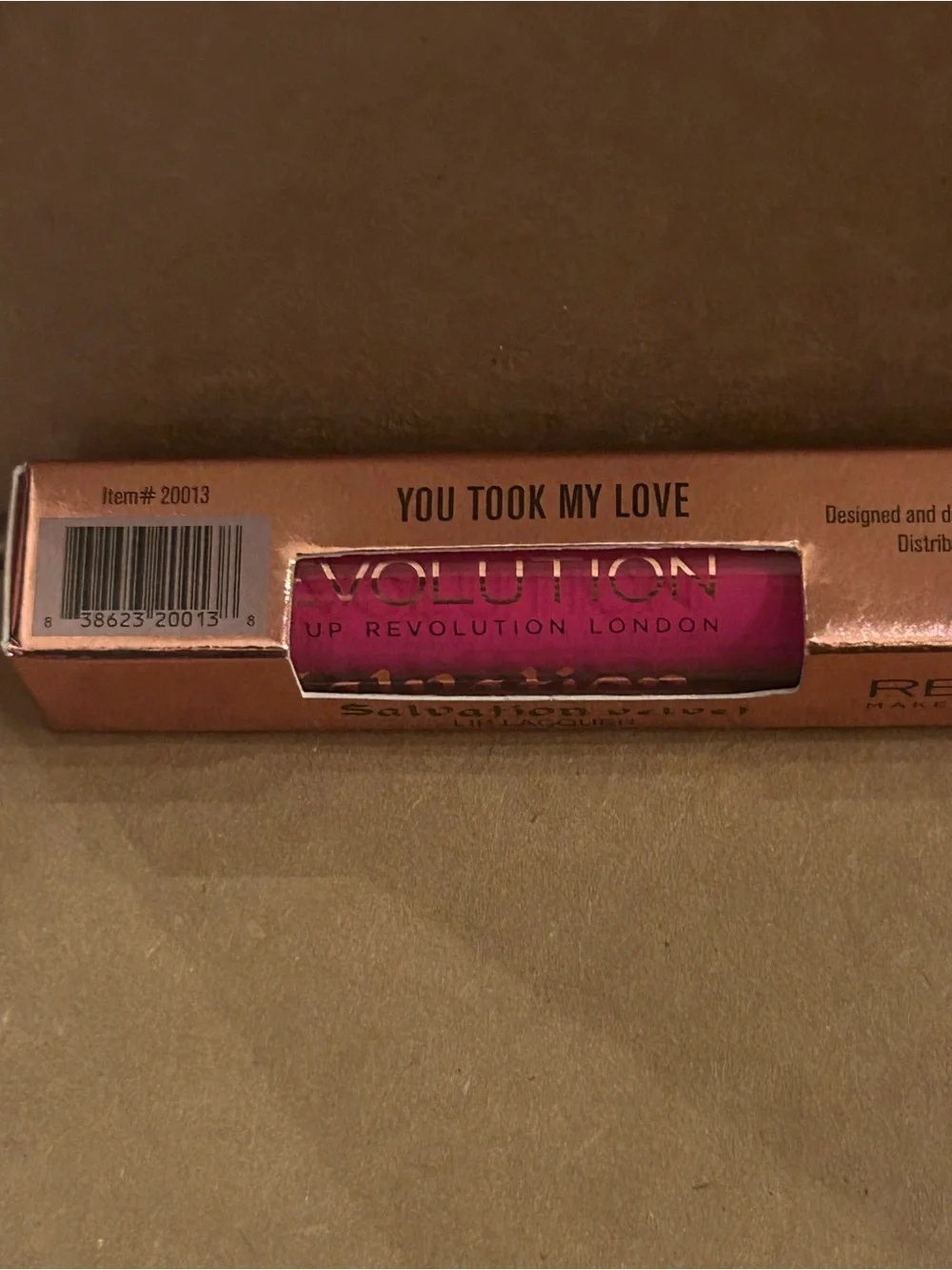 Revolution Salvation Velvet Lip Lacquer in “YOU TOOK MY LOVE”